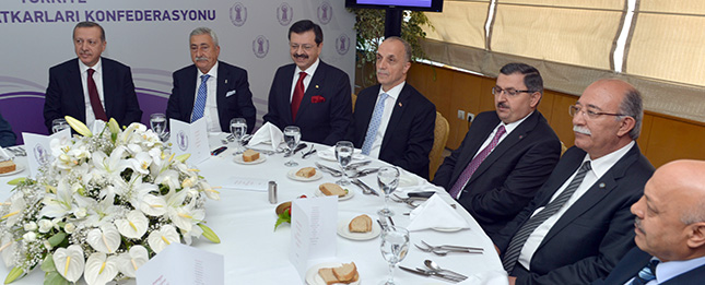 Başbakan Erdoğan KİK Üyelerini Ziyaret Etti