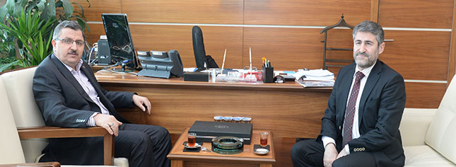 Gündoğdu`dan, Nebati`ye Hayırlı Olsun Ziyareti