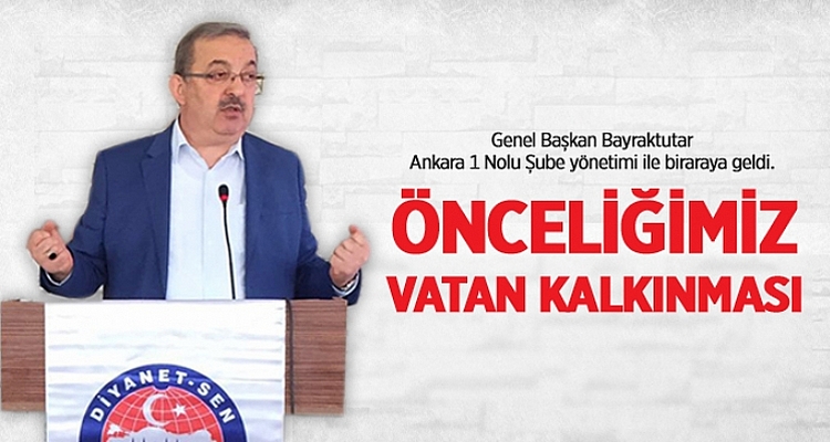 Bayraktutar: Önceliğimiz Vatan Kalkınması