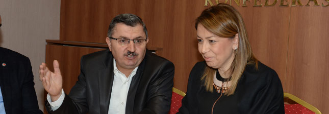 Çalık`tan Memur-Sen`e Ziyaret