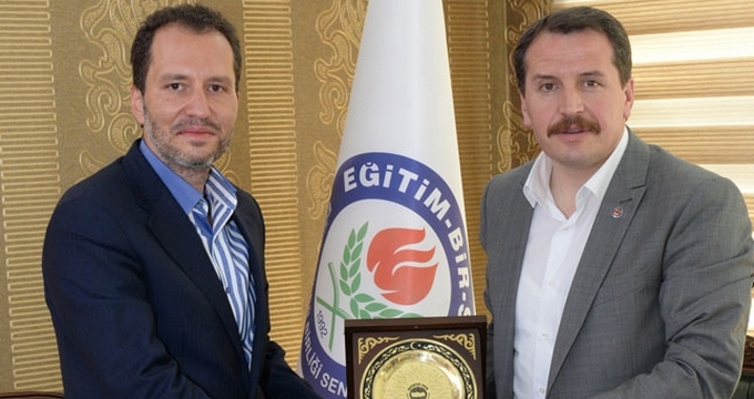 Erbakan`dan Ali Yalçın`a Ziyaret