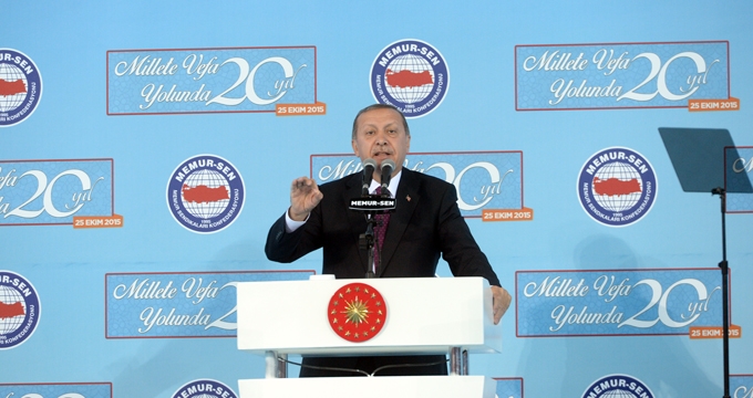 Erdoğan: Memur-Sen olmasaydı, 28 Şubat`ı Çok Daha Ağır Yaşardık
