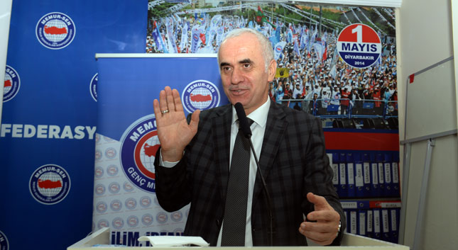 Genç Memur-Sen`in bu haftaki konuğu Erol Kaya oldu