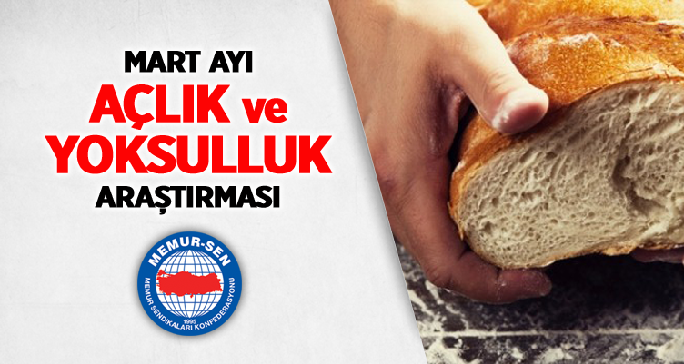Memur-Sen Açlık ve Yoksulluk Sınırını Açıkladı