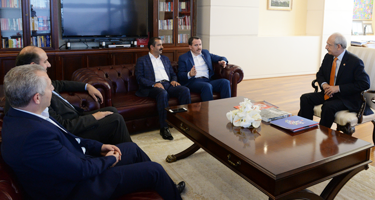 Memur-Sen Heyeti Kılıçdaroğlu ile Bir Araya Geldi