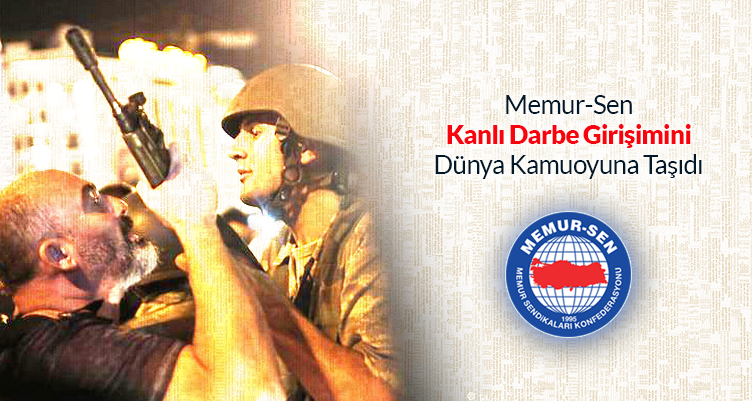 Memur-Sen, Kanlı Darbe Girişiminin Gerçek Yüzünü Dünya Sendikaları ile Paylaştı