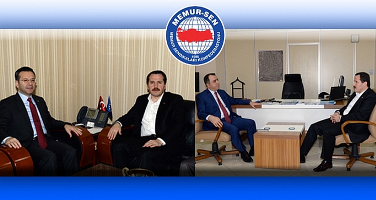 Memur-Sen`den Diyarbakır Valiliği ve Emniyetine Taziye Ziyareti