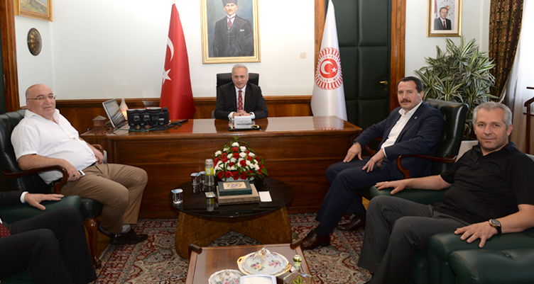 Memur-Sen`den TBMM Genel Sekreteri Kumbuzoğlu`na Hayırlı Olsun Ziyareti