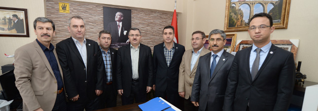 Memur-Sen`den Ulaştırma Memur-Sen`e Hayırlı Olsun Ziyareti