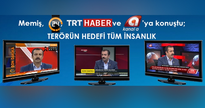 Metin Memiş: Terörün Hedefi Tüm İnsanlık