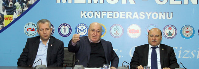 Memur-Sen`den Kamuda Çalışan Üniversite Mezunu İşçilere Destek