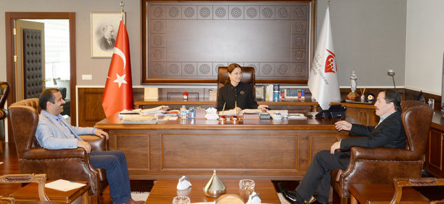 Yalçın`dan Bakan İslam`a Ziyaret