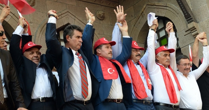Yüzbinler `Teröre Hayır Kardeşliğe Evet` Dedi